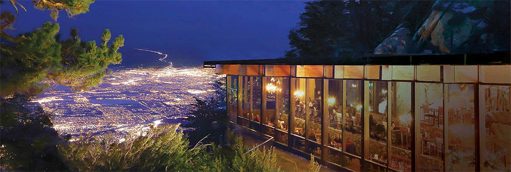 Dining at the Palm Springs Tram